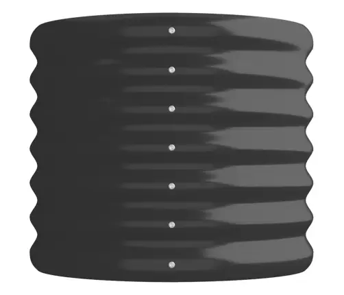 Aia Taimekast, Galvaniseeritud Teras, 114X40X36 cm Antratsiit