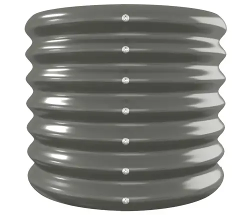 Aukštas Sodo Lovelis, Pilkas, 332X40X36cm Cinkuotas Plienas