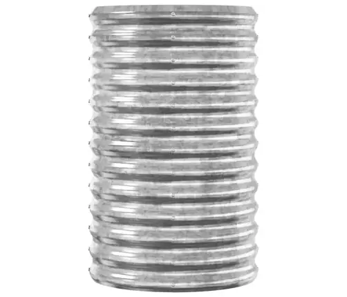 Aia Taimelava, Galvaniseeritud Teras, 114X40X68 cm Hõbedane