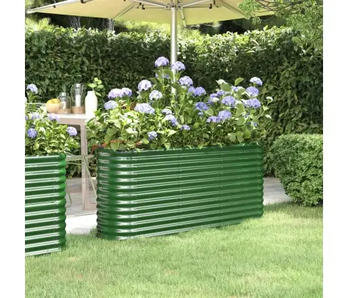 Aia Taimelava, Galvaniseeritud Teras, 152X40X68 cm Roheline