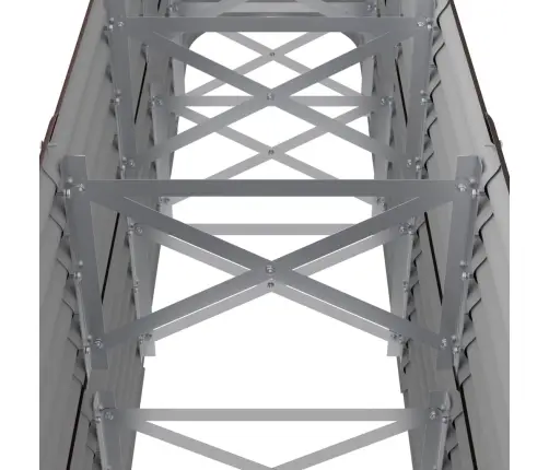 Aia Taimelava, Galvaniseeritud Teras, 224X40X68 cm Pruun