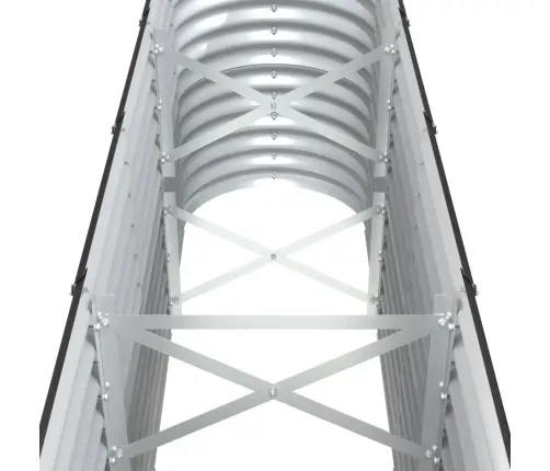 Aia Taimelava, Galvaniseeritud Teras, 332X40X68 cm Antratsiit