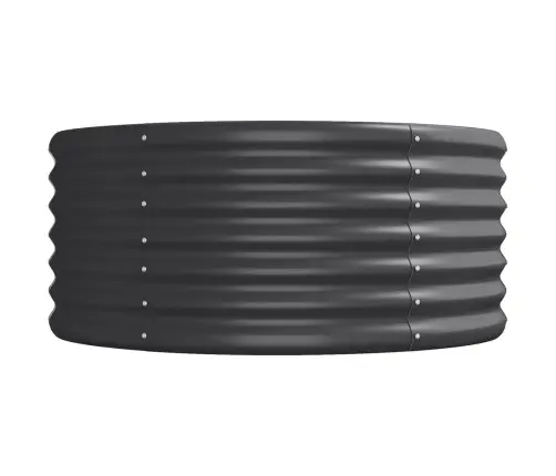 Aia Taimelava, Galvaniseeritud Teras, 224X80X36 cm Antratsiit