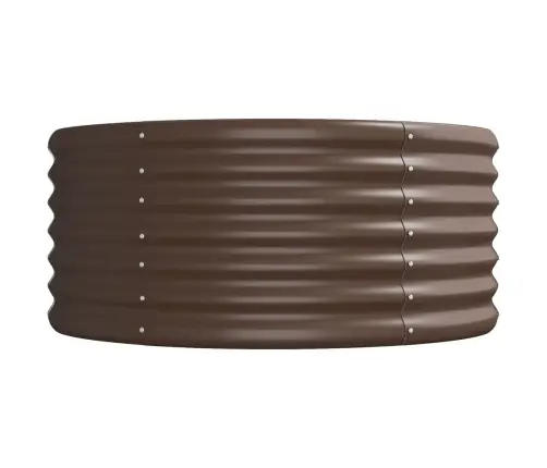 Aia Taimelava, Galvaniseeritud Teras, 512X80X36 cm Pruun