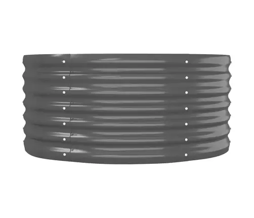 Aia Taimelava, Galvaniseeritud Teras, 620X80X36 cm Antratsiit