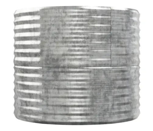 Aukštas Sodo Lovelis, Sidabrinis, 152X80X68cm Cinkuotas Plienas