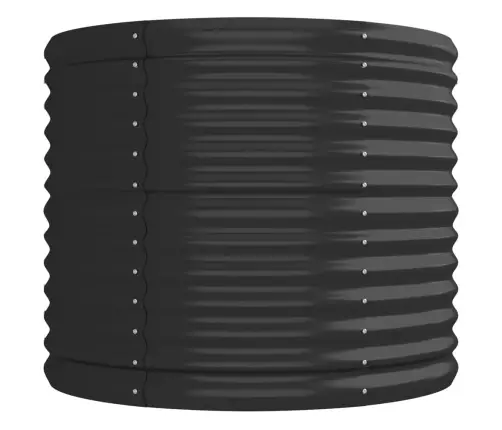 Augstā Puķu Kaste, 224X80X68 Cm, Tērauds, Antracītpelēka Vidaxl