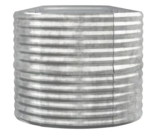 Aia Taimelava, Galvaniseeritud Teras, 368X80X68 cm Hõbedane