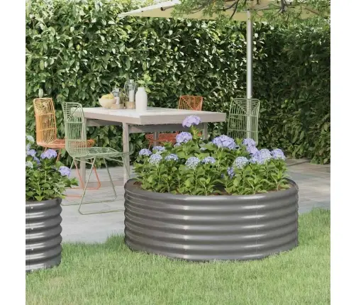 Aia Taimelava, Galvaniseeritud Teras, 100X100X36 cm Hall