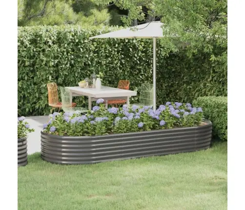 Aia Taimelava, Galvaniseeritud Teras, 249X100X36 cm Hall