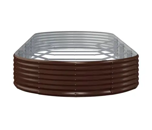 Aia Taimekast, Galvaniseeritud Teras, 373X140X36 cm Pruun