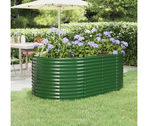 Aukštas Sodo Lovelis, Žalias, 175X100X68cm Cinkuotas Plienas