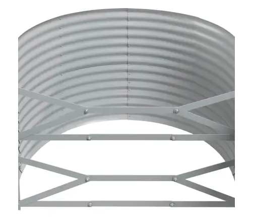 Aia Taimelava, Galvaniseeritud Teras, 322X100X68 cm Antratsiit