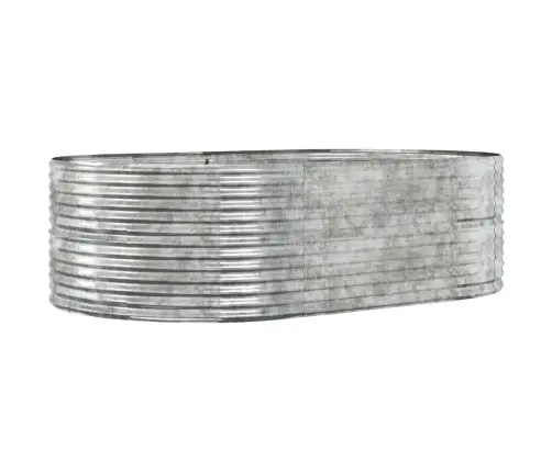 Aukštas Sodo Lovelis, Sidabrinis, 212X140X68cm Cinkuotas Plienas