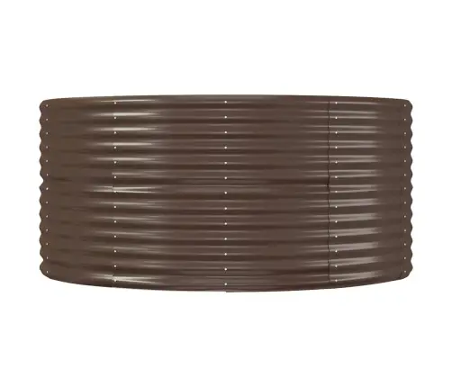 Aukštas Sodo Lovelis, Rudas, 291X140X68cm Cinkuotas Plienas