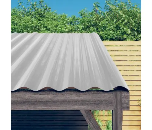 Jumta Paneļi, 36 Gab., Tērauds, Sudraba Krāsā, 60X36 Cm Vidaxl