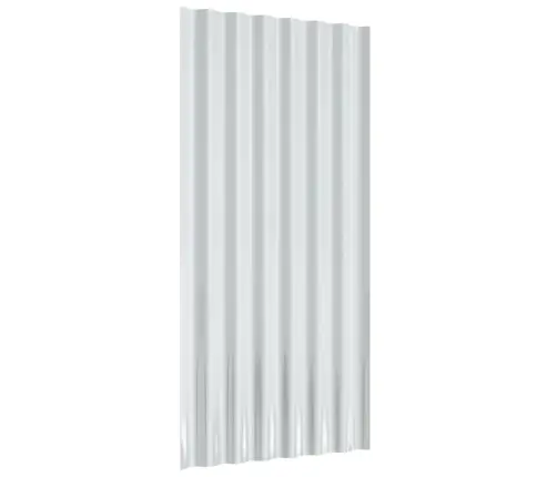 Katusepaneelid 36 Tk, Galvaniseeritud Teras, Pruun, 80 X 36 Cm