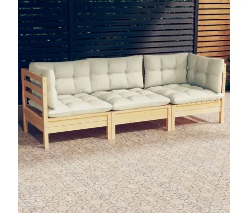 3-Kohaline Aiadiivan Kreemjate Patjadega, Männipuit