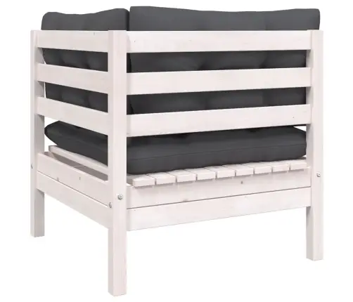 6-Daļīgs Dārza Atpūtas Mēbeļu Komplekts Ar Matračiem, Priede Vidaxl