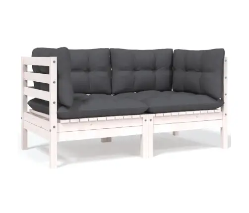 6-Daļīgs Dārza Atpūtas Mēbeļu Komplekts Ar Matračiem, Priede Vidaxl 6-Daļīgs Dārza Atpūtas Mēbeļu Komplekts Ar Matračiem, Priede Vidaxl