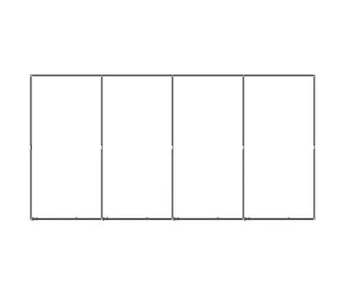 Lauko Voljeras Šunims, Plienas, 7,37M²