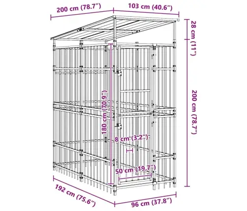 Koeraaedik Katusega, Teras, 1,84 M²