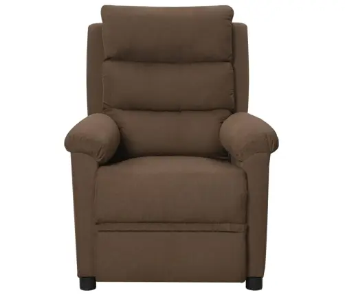 Masāžas Krēsls, Brūns Audums Vidaxl