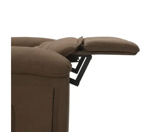 Masāžas Krēsls, Brūns Audums Vidaxl