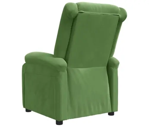 Atpūtas Krēsls, Atgāžams, Gaiši Zaļš Samts Vidaxl