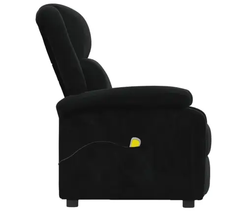 Masāžas Krēsls, Melns Samts Vidaxl