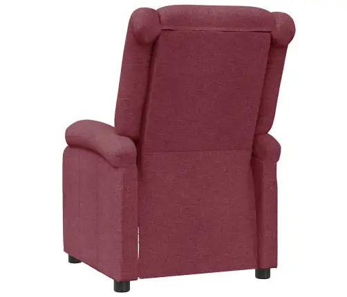 Atlošiamas Krėslas, Raudonojo Vyno Spalvos, Audinys