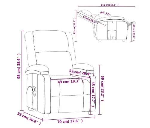 Massaažitool, Must, Kangas