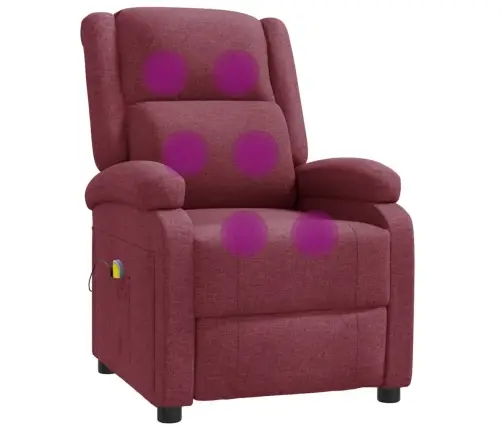 Massaažitool, Veinipunane, Kangas