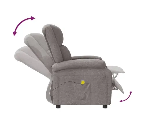 Massaažitool, Pruunikashall, Kangas