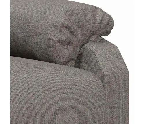 Masažinis Krėslas, Taupe Spalvos, Audinys