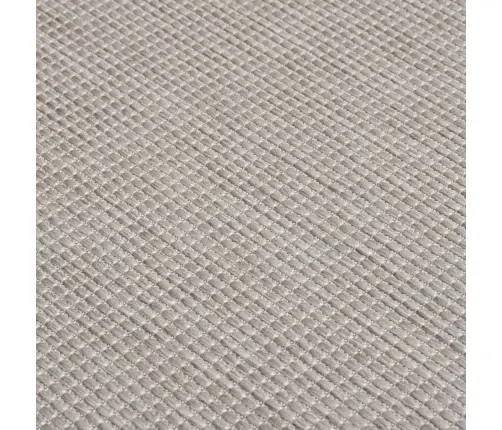 Lauko Kilimėlis, Taupe Spalvos, 100X200cm Plokščio Pynimo