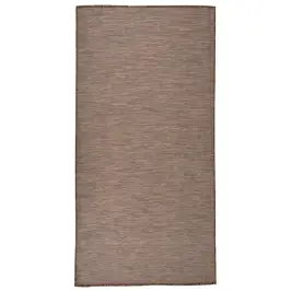 Āra Paklājs, 100X200 Cm, Brūns Vidaxl