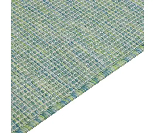Āra Paklājs, 120X170 Cm, Tirkīzzils Vidaxl