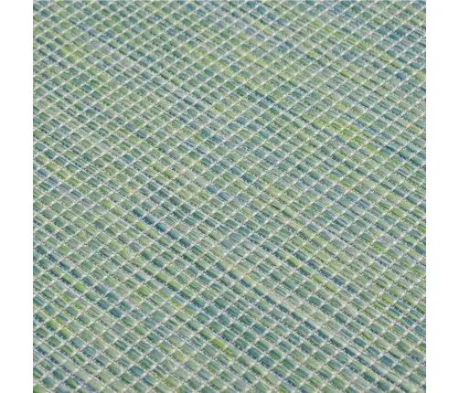 Lauko Kilimėlis, Turkio Spalvos, 160X230cm Plokščio Pynimo