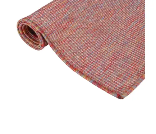 Āra Paklājs, 120X170 Cm, Sarkans Vidaxl