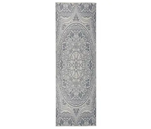 Lauko Kilimėlis, Mėlynos Spalvos, 80X250cm Plokščio Pynimo Lauko Kilimėlis, Mėlynos Spalvos, 80X250cm Plokščio Pynimo