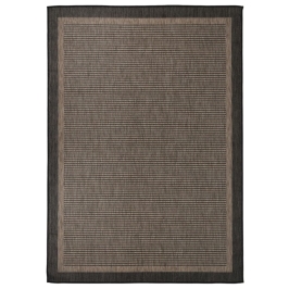 Āra Paklājs, 140X200 Cm, Tumši Brūns Vidaxl