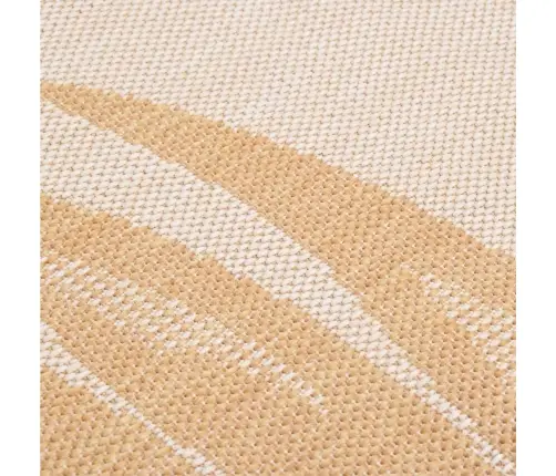 Lauko Kilimėlis, 80X250cm Plokščio Pynimo, Su Lapais Lauko Kilimėlis, 80X250cm Plokščio Pynimo, Su Lapais