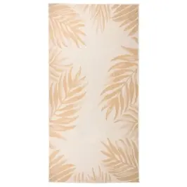 Āra Paklājs, 100X200 Cm, Lapu Raksts Vidaxl Āra Paklājs, 100X200 Cm, Lapu Raksts Vidaxl