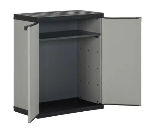 Aia Prügikast, Hall Ja Must, 68 X 40 X 85 cm Pp