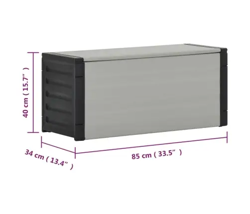 Aia Jäätmekast, Hall, 85 X 34 X 40 Cm