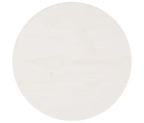 Lauaplaat, Valge Ø30X2,5 cm Männipuit