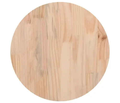 Lauaplaat, Valge Ø40 X 2,5 cm Männipuit