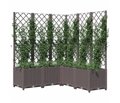 Võrega Taimekast, Pruun, 120 X 120 X 136 Cm Pp