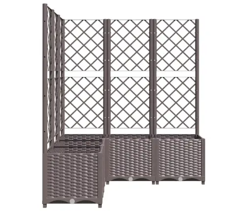 Võrega Taimekast, Pruun, 120 X 120 X 136 Cm Pp